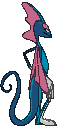 Inteleon back shiny animated