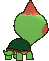 Chewtle back shiny animated