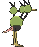 Dodrio back shiny animated