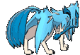 Zacian back shiny animated