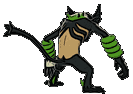 Zarude back shiny animated