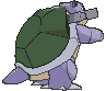 Blastoise back shiny animated