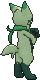 Floragato back shiny animated
