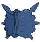 Cloyster back shiny animated