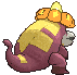 Crocalor back shiny animated