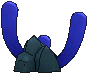Wugtrio back shiny animated