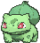 Bulbasaur front shiny animated
