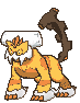 Therian Landorus front shiny animated