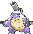 Mega Blastoise front shiny animated