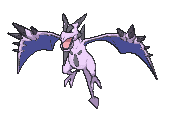 Mega Aerodactyl front shiny animated