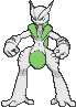 Mega Mewtwo X front shiny animated