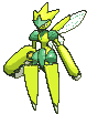 Mega Scizor front shiny animated