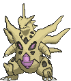 Mega Tyranitar front shiny animated