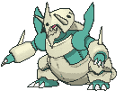 Mega Aggron front shiny animated