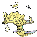 Mega Steelix front shiny animated