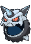 Mega Glalie front shiny animated