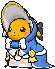 Pikachu Belle front shiny animated