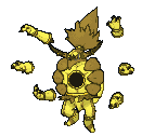 Hoopa Unbound front shiny animated