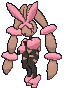 Mega Lopunny front shiny animated