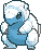 Alolan Sandshrew front shiny animated