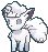 Alolan Vulpix front shiny animated
