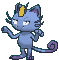 Alolan Meowth front shiny animated