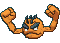 Alolan Geodude front shiny animated