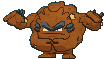 Alolan Graveler front shiny animated