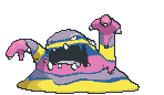Alolan Muk front shiny animated