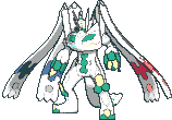 Complete Zygarde front shiny animated