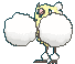 Pom-pom Oricorio front shiny animated