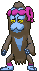 Munkidori front shiny animated