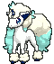 Galarian Ponyta front shiny animated