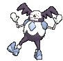 Galarian Mr. Mime front shiny animated