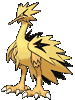 Galarian Zapdos front shiny animated