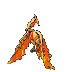 Galarian Moltres front shiny animated