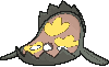 Galarian Stunfisk front shiny animated