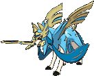 Crowned Zacian front shiny animated