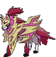 Crowned Zamazenta front shiny animated