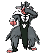 Rapid Strike Urshifu front shiny animated