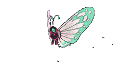 Gigantamax Butterfree front shiny animated