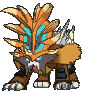 Gouging Fire front shiny animated