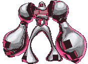 Gigantamax Melmetal front shiny animated