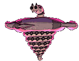 Gigantamax Sandaconda front shiny animated