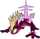 Gigantamax Low Key Toxtricity front shiny animated