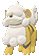 Hisuian Growlithe front shiny animated
