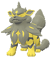 Hisuian Arcanine front shiny animated