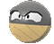 Hisuian Voltorb front shiny animated