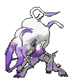 Hisuian Zoroark front shiny animated