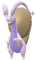 Hisuian Goodra front shiny animated